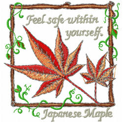 Leaves Embroidery Design 7